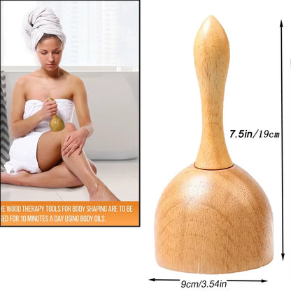 Wood Therapy Massage Tools for Body Shaping,Anti Cellulite Lymphatic Drainage,Professional Wooden Massage for Waist Sculpting