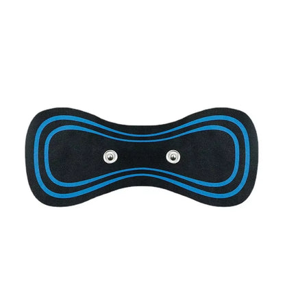 Electric EMS Neck Massager Mini Cervical Back Patch Stimulator Massageador Mat Portable Gel Pad Stickers Slim