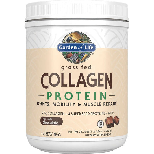 Grass Fed Collagen Protein - Chocolate 20.74 Oz Pwdr