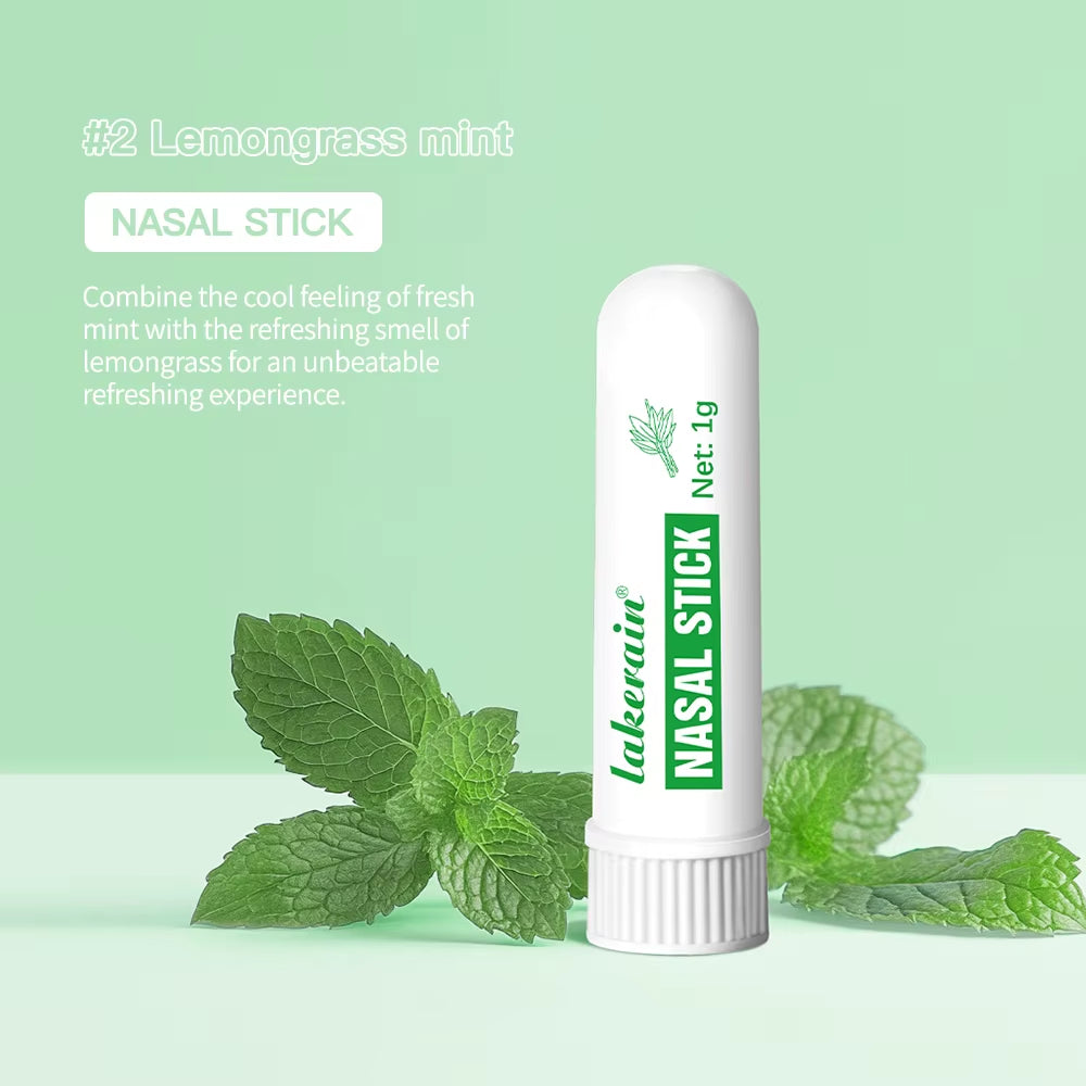 Nasal Stick 4 Pack Boom Long Lasting Effect Refreshing Stick Plant Essential Oil Ingredients Nasal Inhalation Cooling Oil Easy