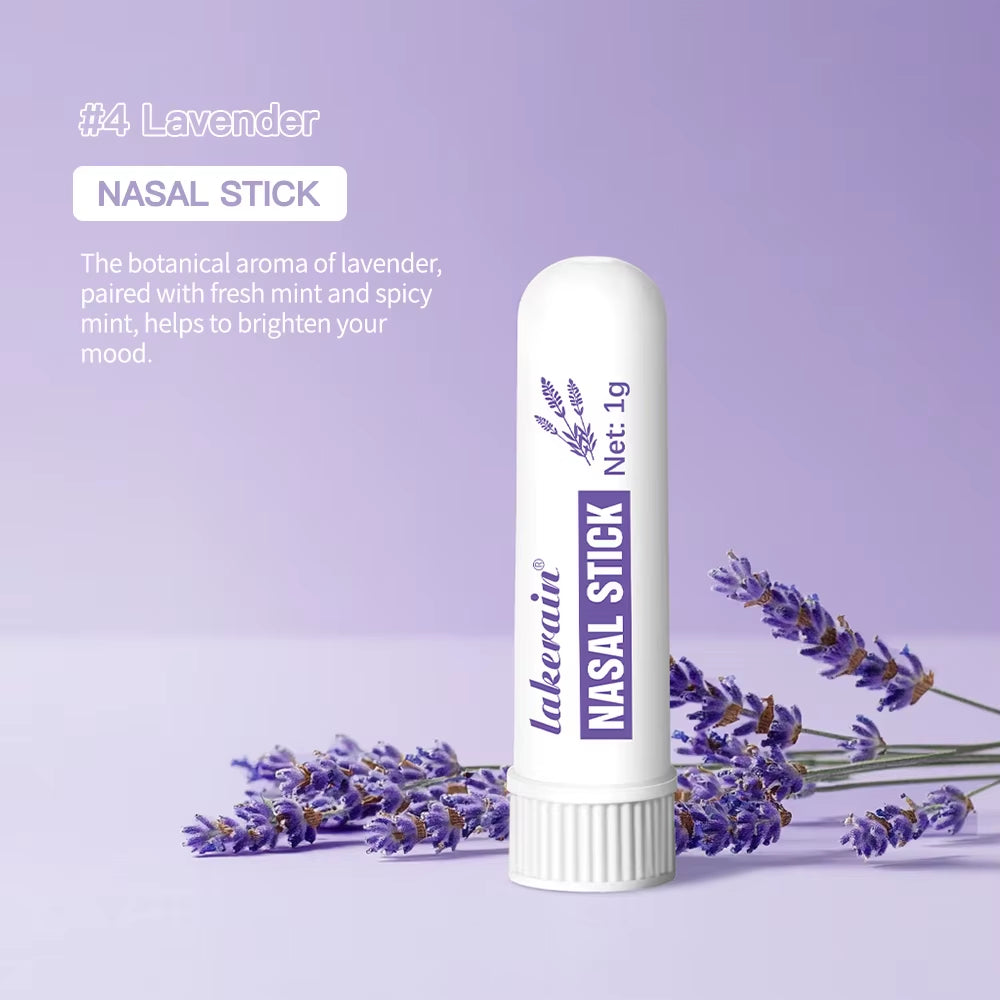 Nasal Stick 4 Pack Boom Long Lasting Effect Refreshing Stick Plant Essential Oil Ingredients Nasal Inhalation Cooling Oil Easy