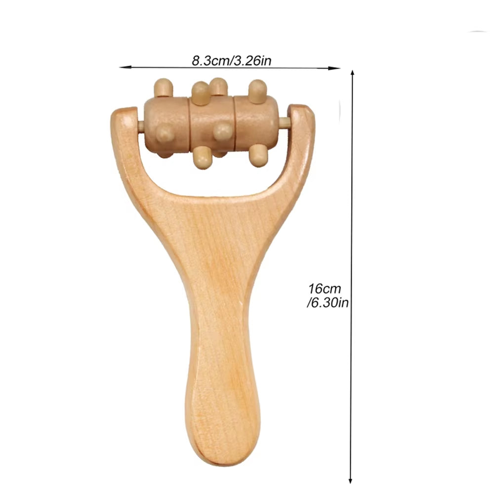 Wood Therapy Massage Tools for Body Shaping,Anti Cellulite Lymphatic Drainage,Professional Wooden Massage for Waist Sculpting