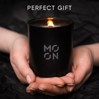 Scented Candles for Men & Women by  | Wood Wick Candles That Crackle | Coconut Candle |Clean Non Toxic Candles |Luxury Candles |Coconut Jar Candles|