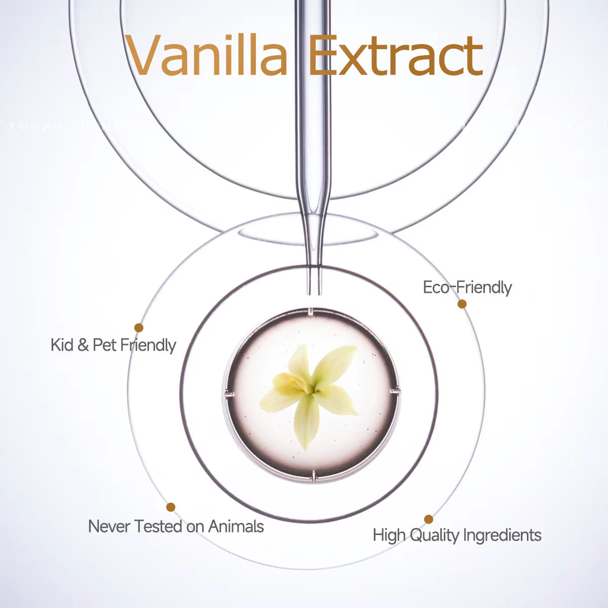 Vanilla Essential Oil for Face, SPU, Aromatherapy Diffuser, DIY Soap, Suitable for All Skin Types, Long-Lasting Fragrance