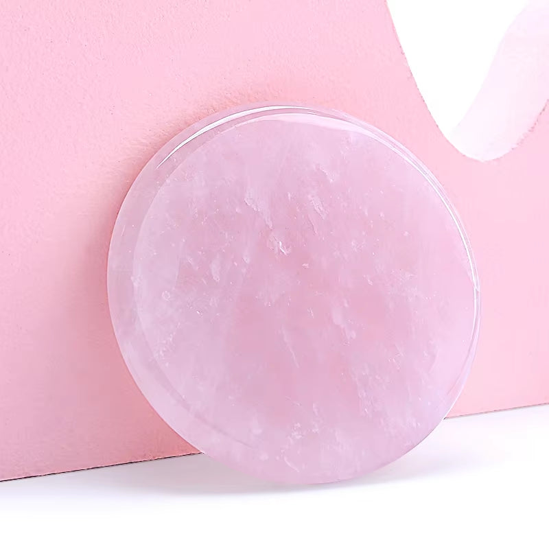 Glue Pallet Eyelashes Extensions Jade Stone Drop Shipping Pink Durable Useful False Eye Lashes Glue Pad Holder Makeup Tools