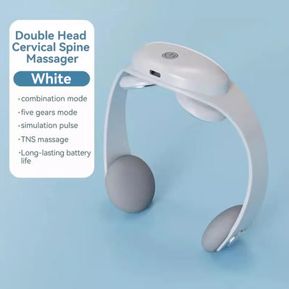 Intelligent Cervical Spine Electric Pulse Massager Relieves Shoulder Neck Pain Neck Fatigue Releases Pressure Massage Machine