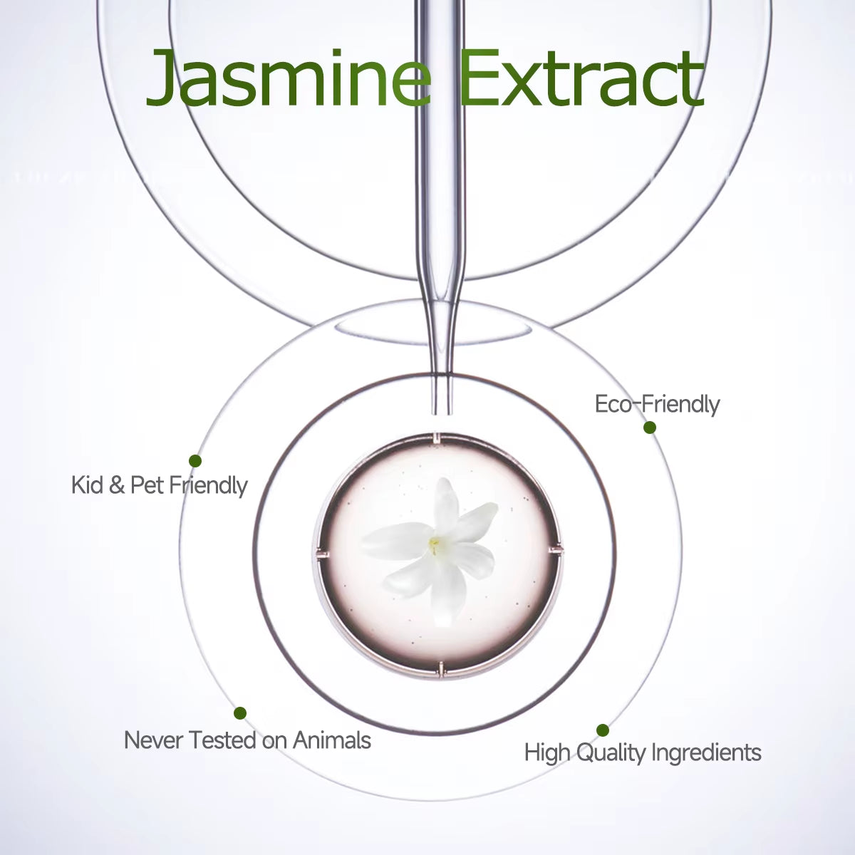 Jasmine Essential Oil for Body Massage, Aromatherapy Diffuser, Facial Skin Care, Spa, Long-Lasting Fragrance.