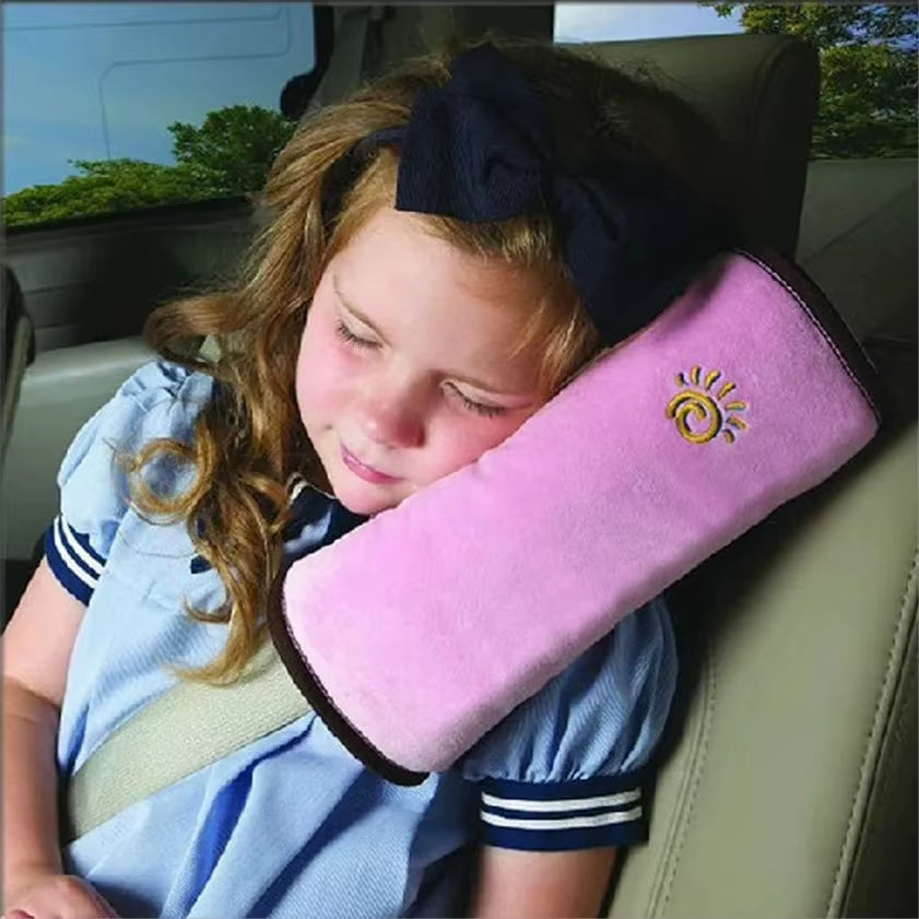 Baby Pillow Kid Car Pillows Auto Safety Seat Belt Shoulder Cushion Pad Harness Protection Support Pillow for Kids Toddler