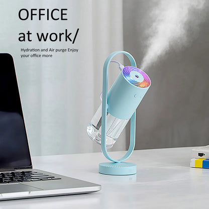 Cool Mist Humidifier Humidifier Desktop Mini Humidifier Aroma Diffuser 360° Angle for Bedroom Room Office Car Living Room and Dining Room