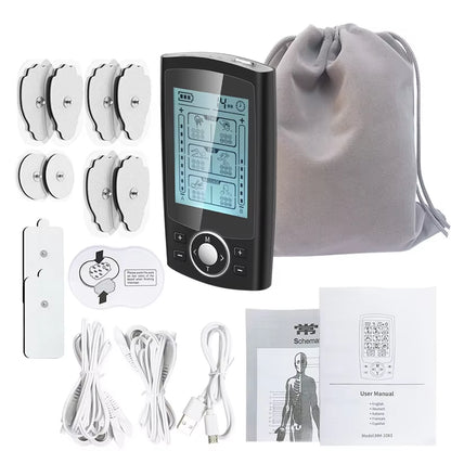 Tens Muscle Stimulator 36-Mode Electric EMS Acupuncture Body Neck Massage Digital Therapy Slimming Machine Electrostimulator