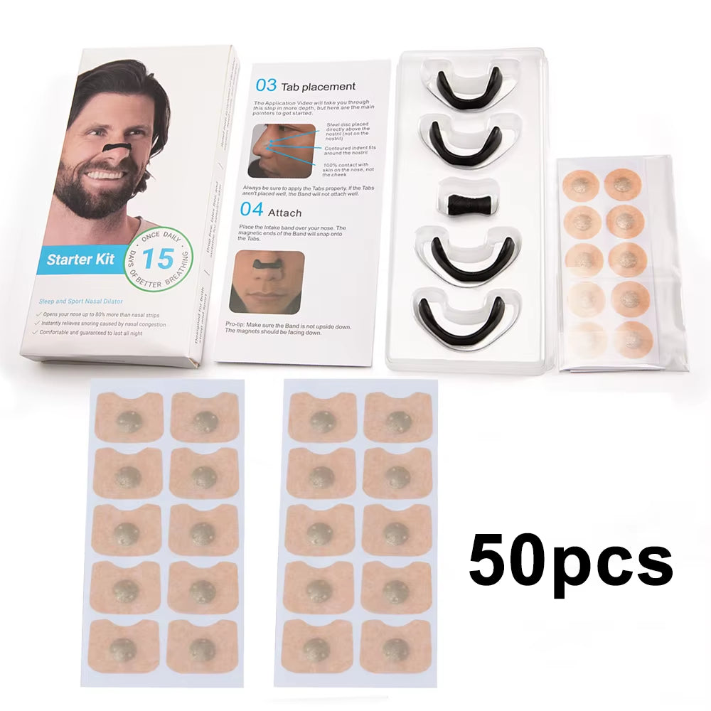 Nasal Breathing Dilators Sleep Nasal Dilator Sport Nasal Breathing Dilators Starter Kit Magnetic Nasal Strips Reduce Snoring