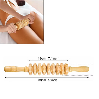 Wood Therapy Massage Tools for Body Shaping,Anti Cellulite Lymphatic Drainage,Professional Wooden Massage for Waist Sculpting